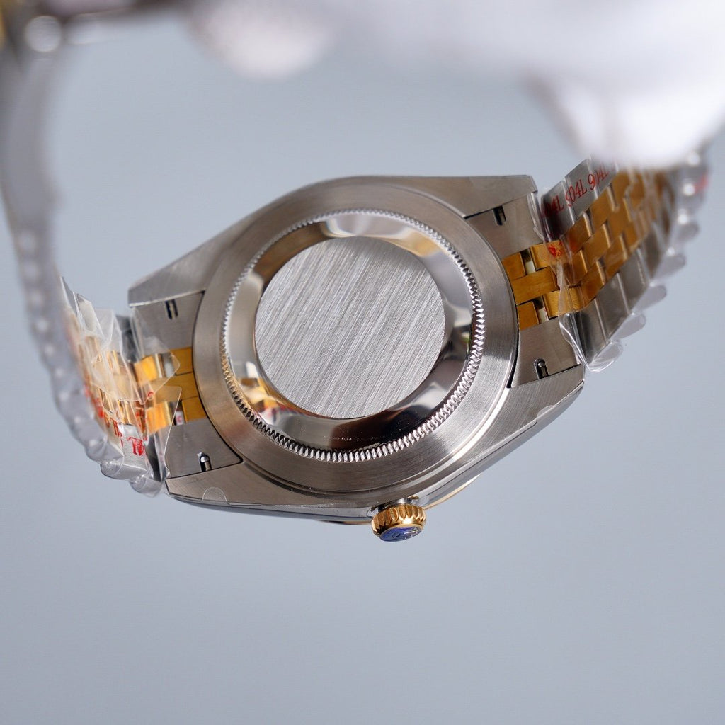 DATEJUST 41MM TWO-TONE WHITE DIAL JUBILEE BRACELET