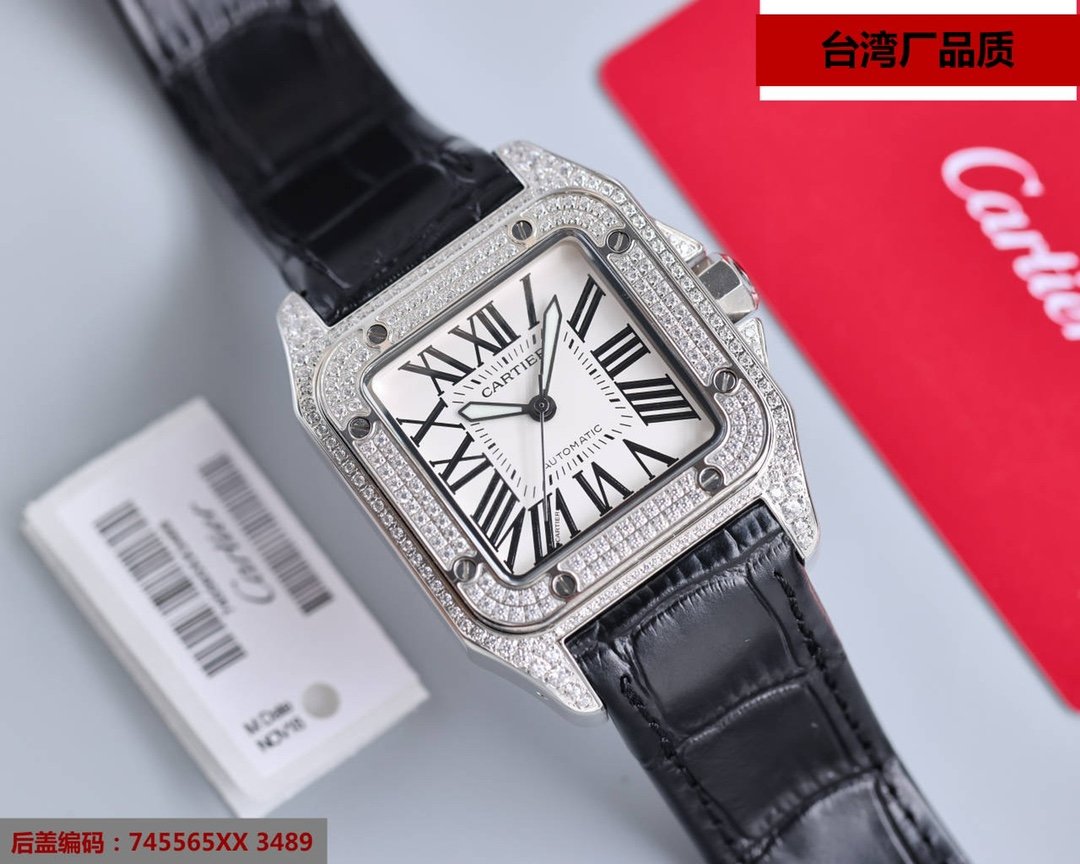 SANTOS 100XL DIAMOND STEEL CASE