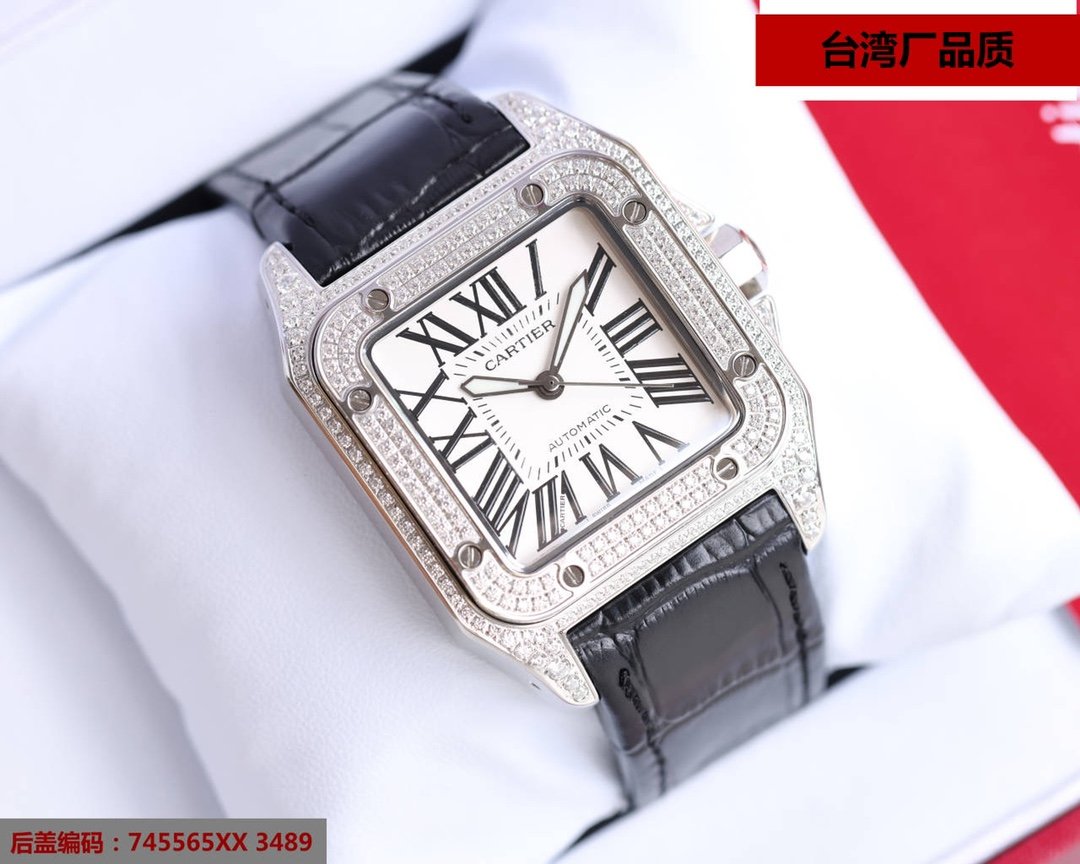 SANTOS 100XL DIAMOND STEEL CASE