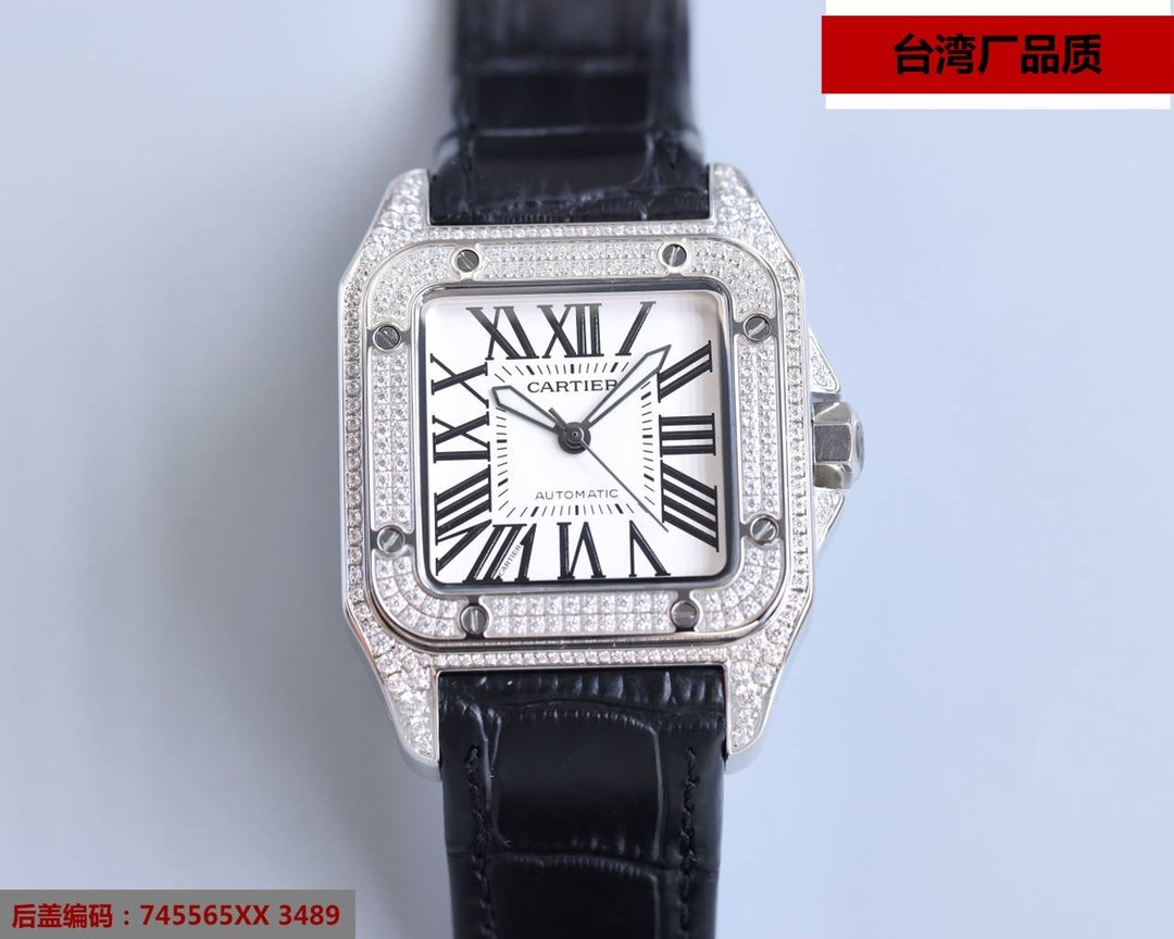 SANTOS 100XL DIAMOND STEEL CASE