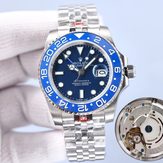 GMT-MASTER II BLUE CERAMIC JUBILEE