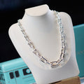 HARDWARE LINK SILVER NECKLACE