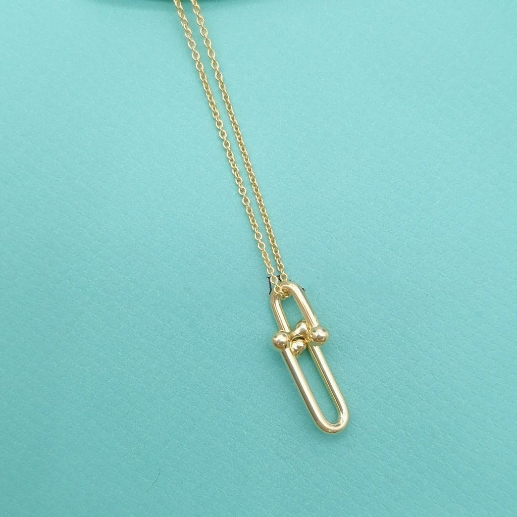HARDWARE GOLD DROP PEDANT NECKLACE