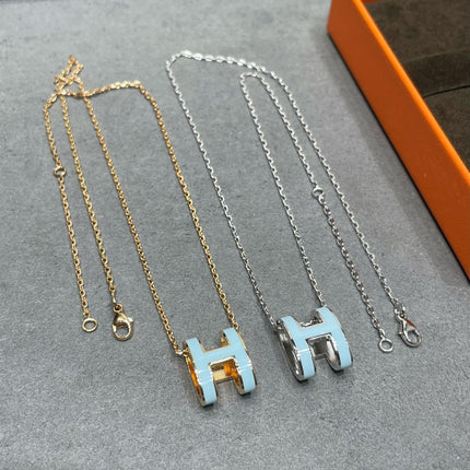 POP H SKY BLUE NECKLACE