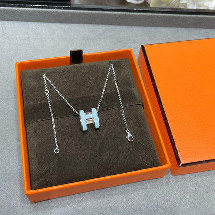 POP H SKY BLUE NECKLACE