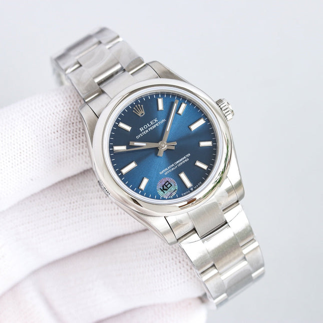 OYSTER PERPETUAL 31MM BLUE DIAL