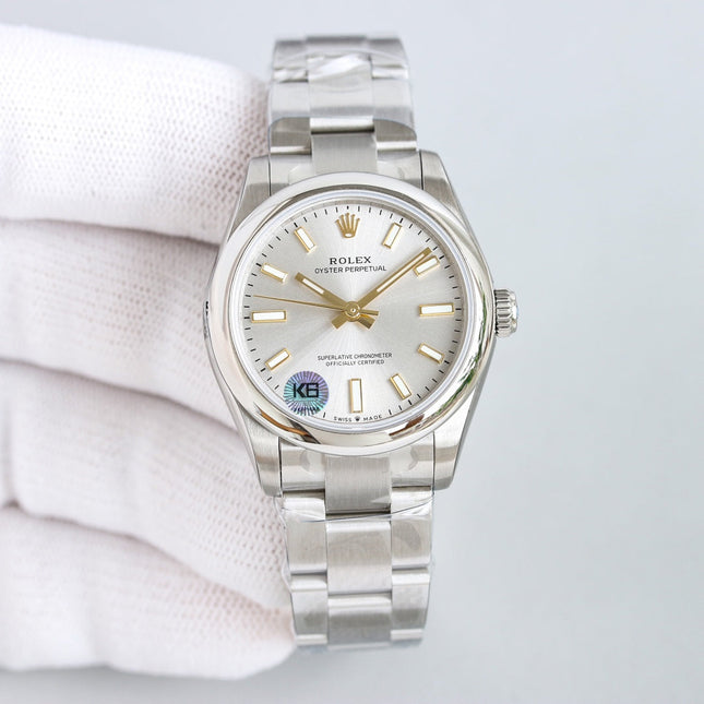 OYSTER PERPETUAL 31MM GREY DIAL