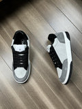CC TRAINERS CALFSKIN WHITE GREY