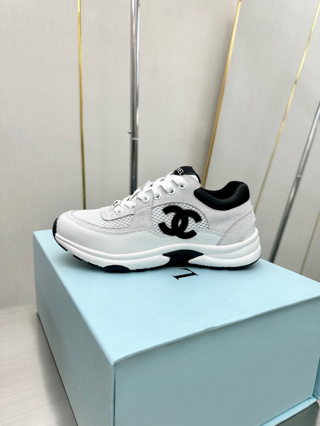 CC SNEAKER TRAINER WHITE