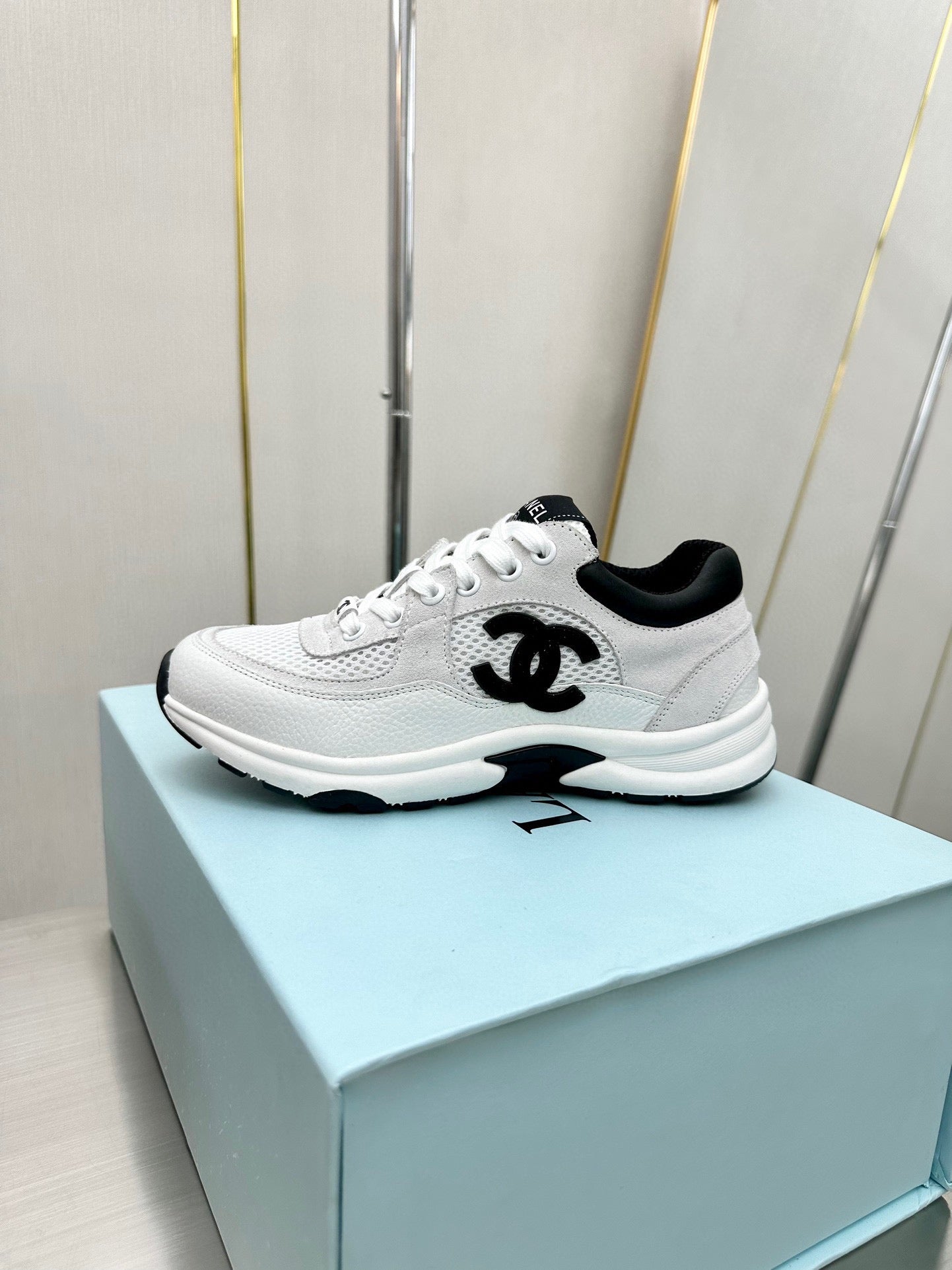 CC SNEAKER TRAINER WHITE