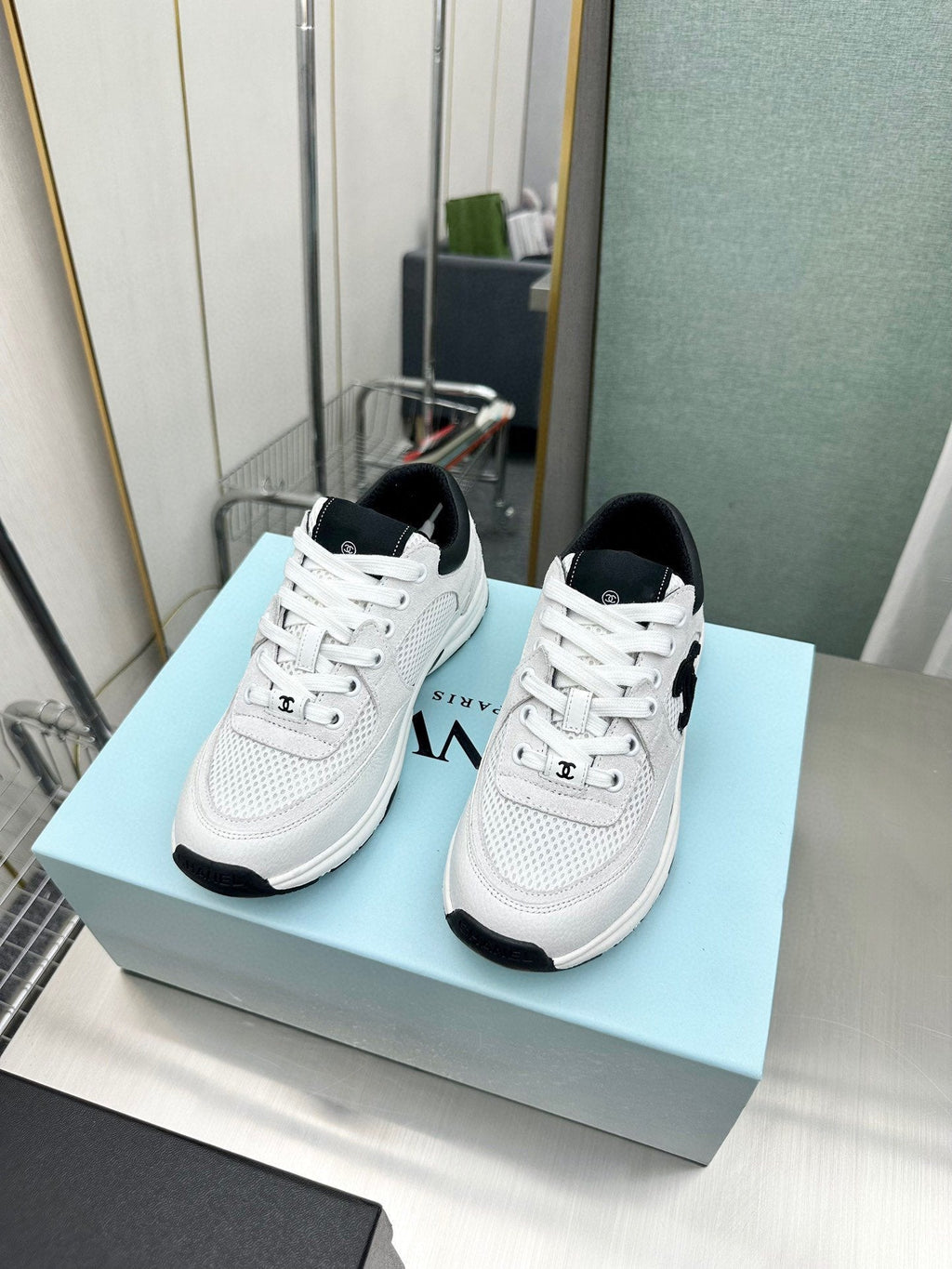CC SNEAKER TRAINER WHITE