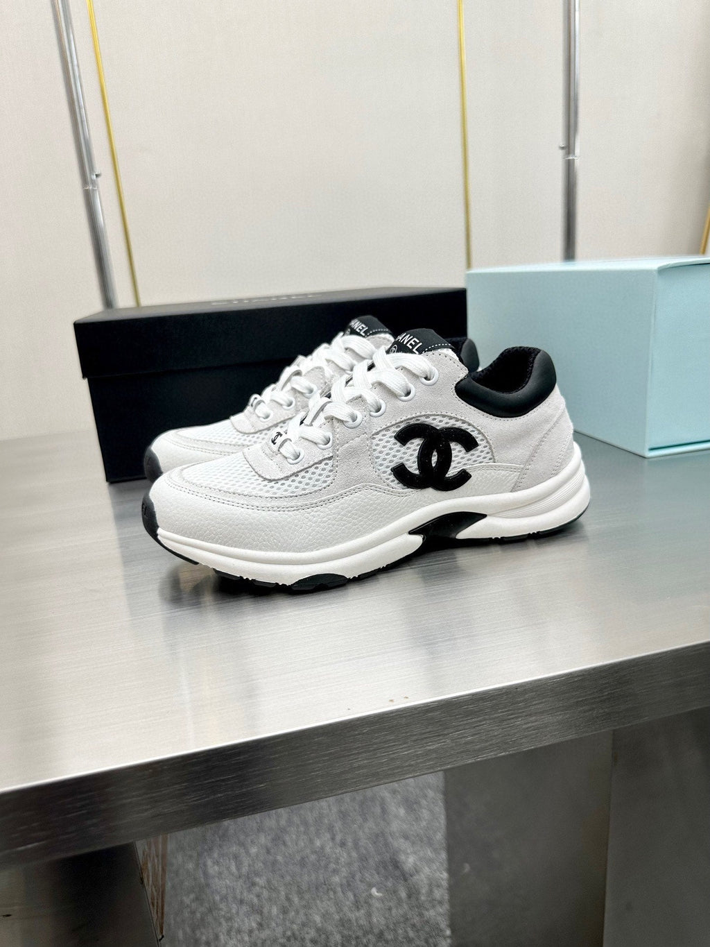 CC SNEAKER TRAINER WHITE