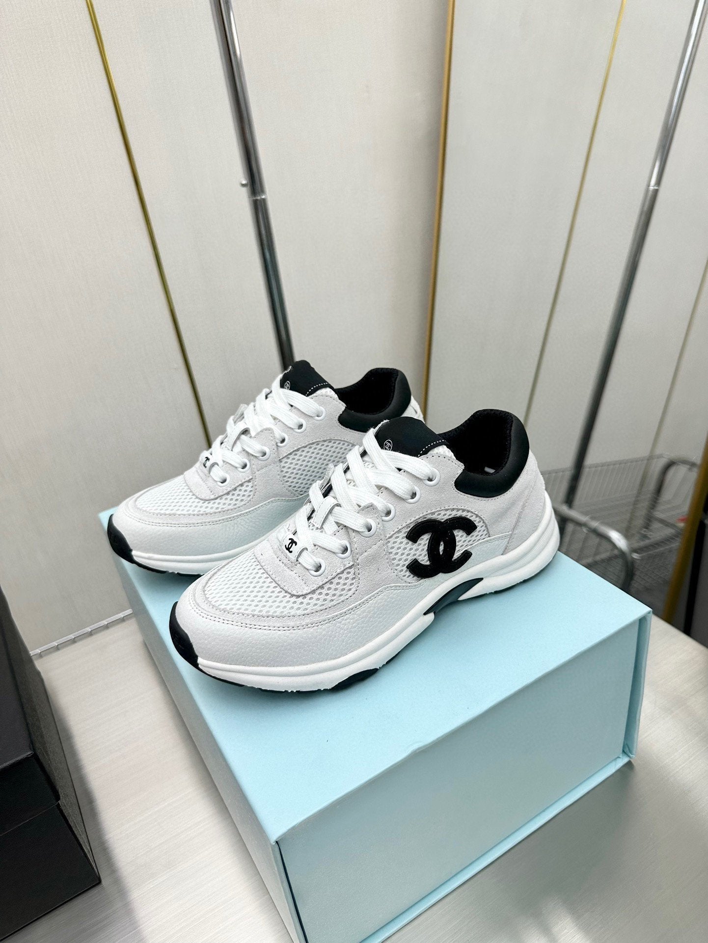 CC SNEAKER TRAINER WHITE