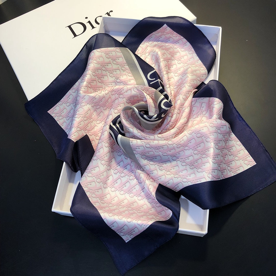 DIOR 26S SCARF 50CM IN SILK 198094