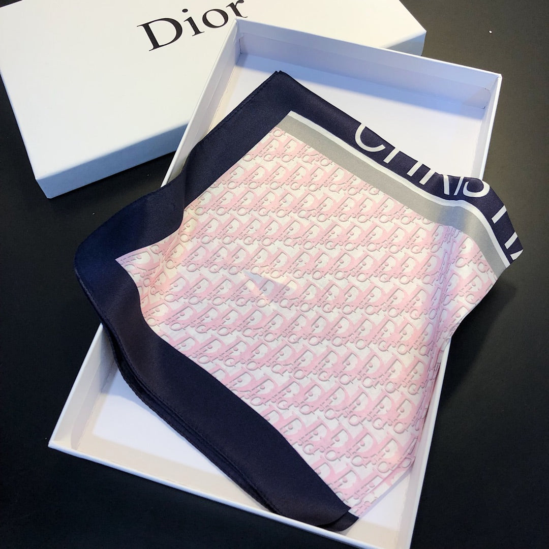 DIOR 26S SCARF 50CM IN SILK 198094
