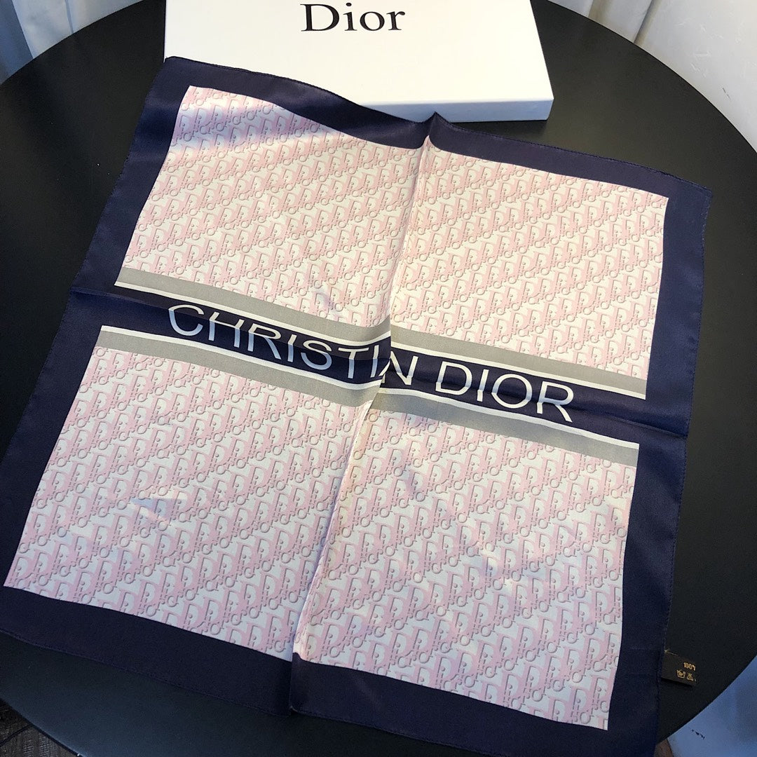 DIOR 26S SCARF 50CM IN SILK 198094