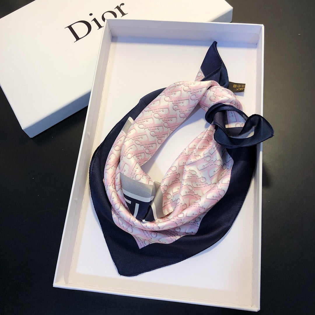 DIOR 26S SCARF 50CM IN SILK 198094