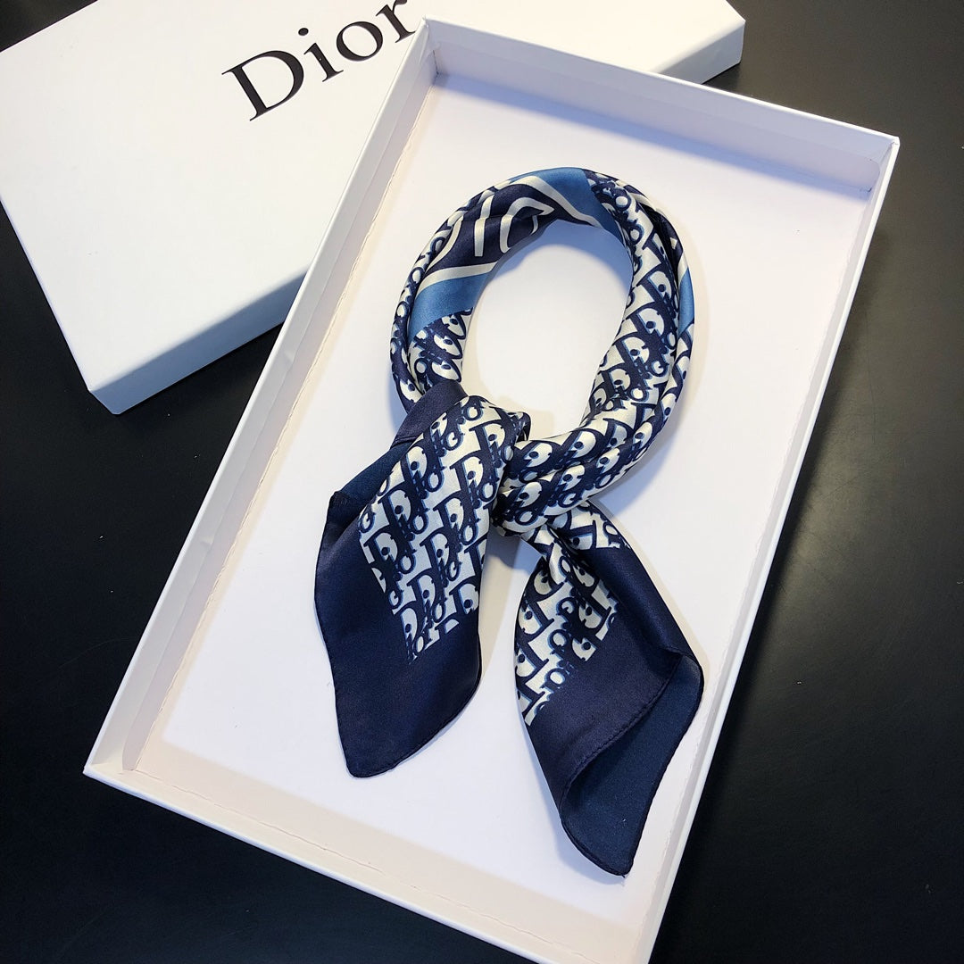 DIOR 26S SCARF 50CM IN SILK 198096