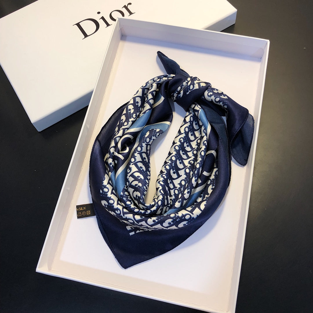 DIOR 26S SCARF 50CM IN SILK 198096