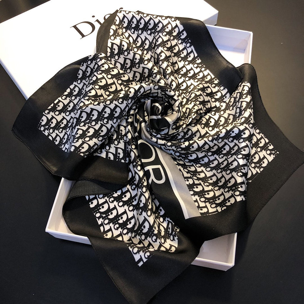 DIOR 26S SCARF 50CM IN SILK 198095