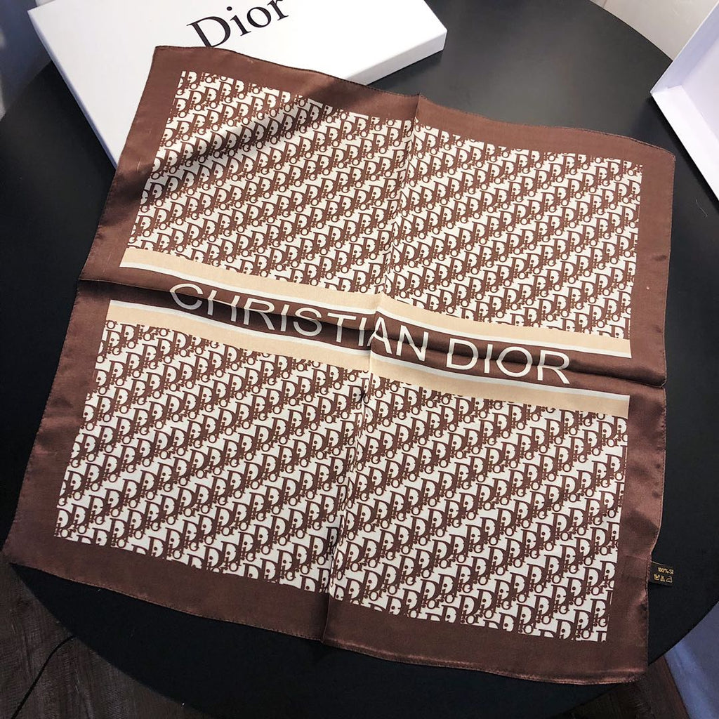 DIOR 26S SCARF 50CM IN SILK 198097