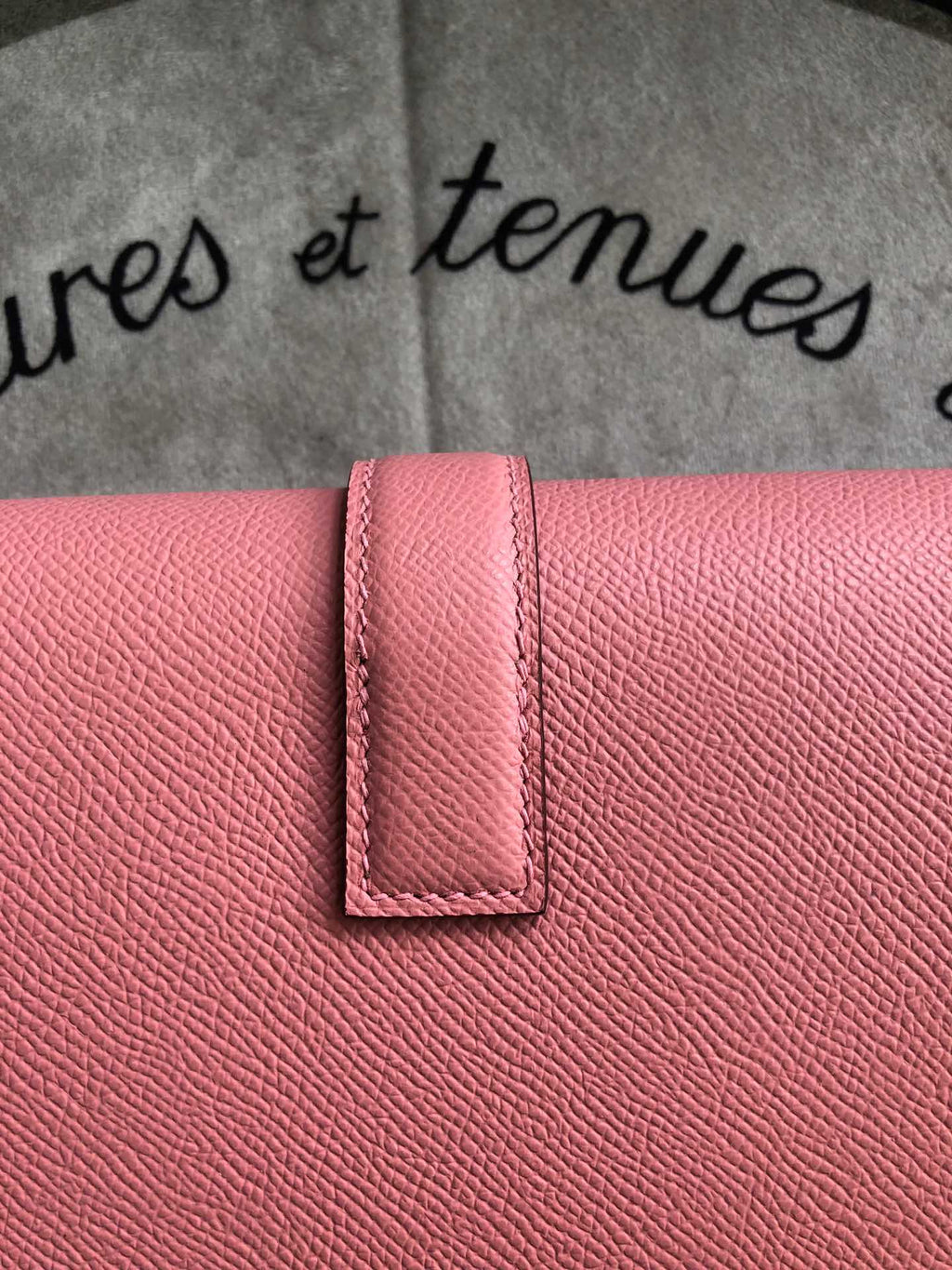 JIGE ELAN 29 CLUTCH IN BALLERINA PINK CALFSKIN