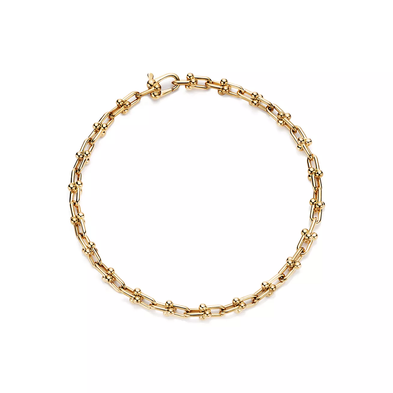 HARDWARE MICRO LINK 44 MOTIF GOLD BRACELET
