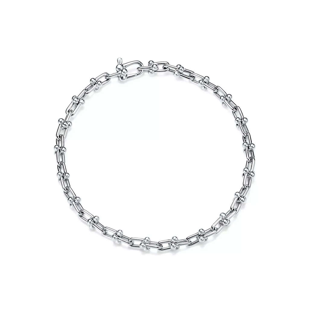 HARDWARE MICRO LINK 44 MOTIF SILVER BRACELET
