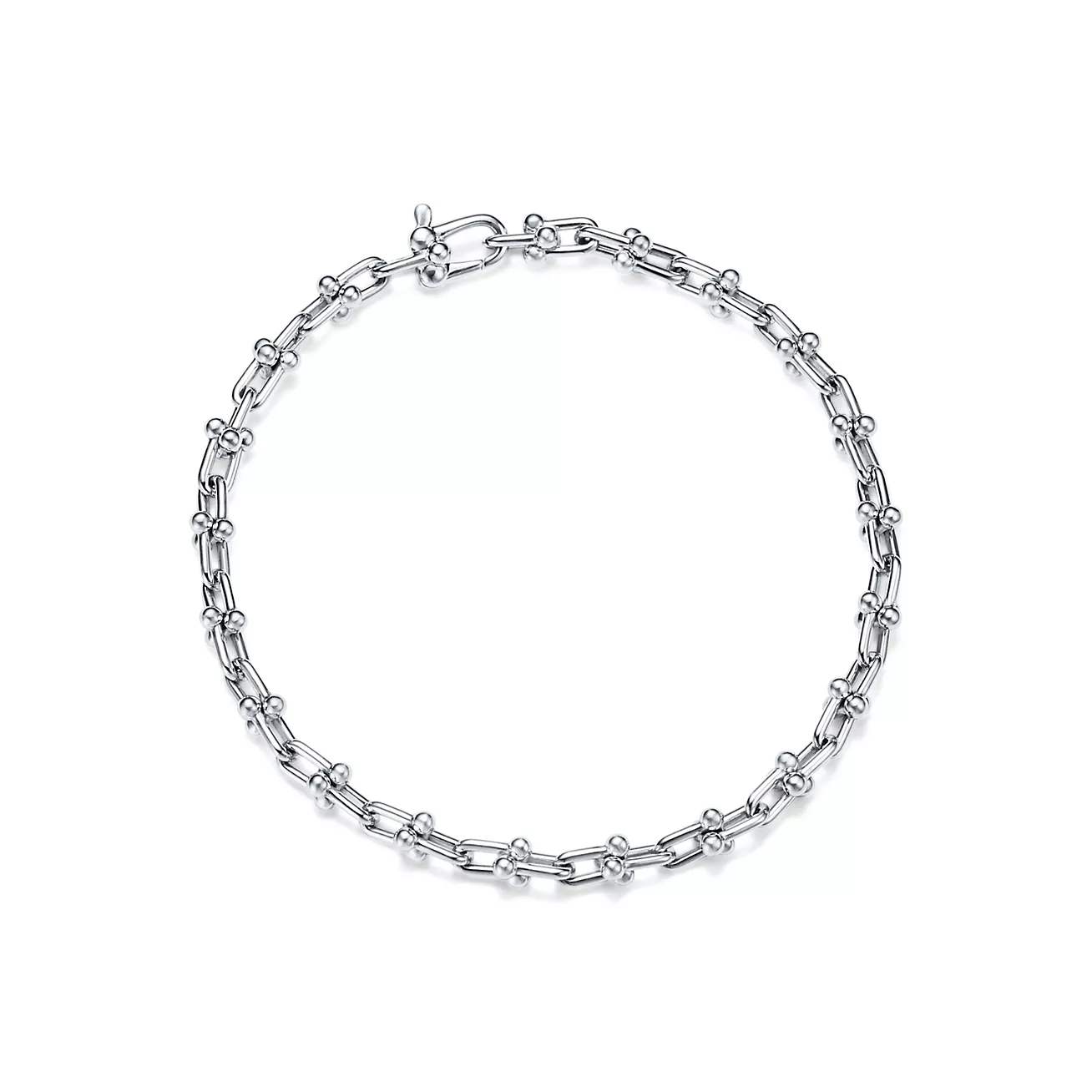 HARDWARE MICRO LINK 44 MOTIF SILVER BRACELET