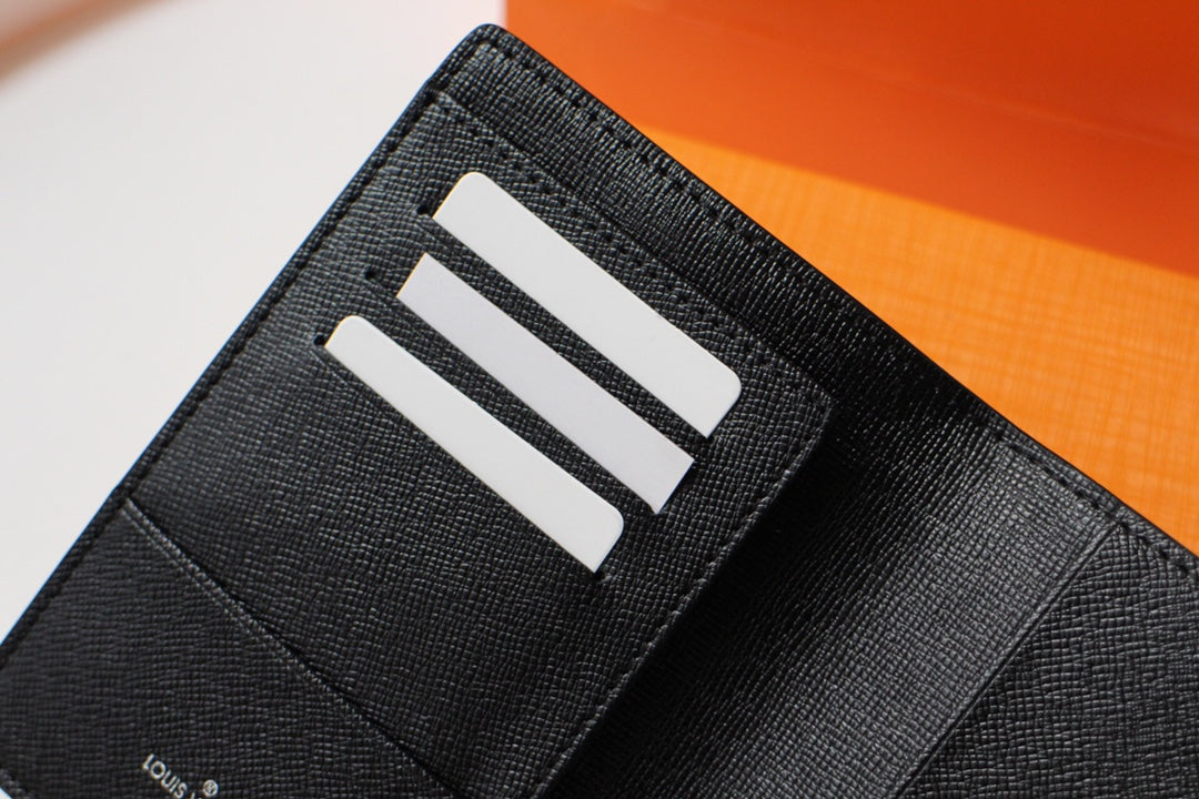 LV 25S PASSPORT HOLDER 14 IN MONOGRAM ECLIPSE COATED CALFSKIN