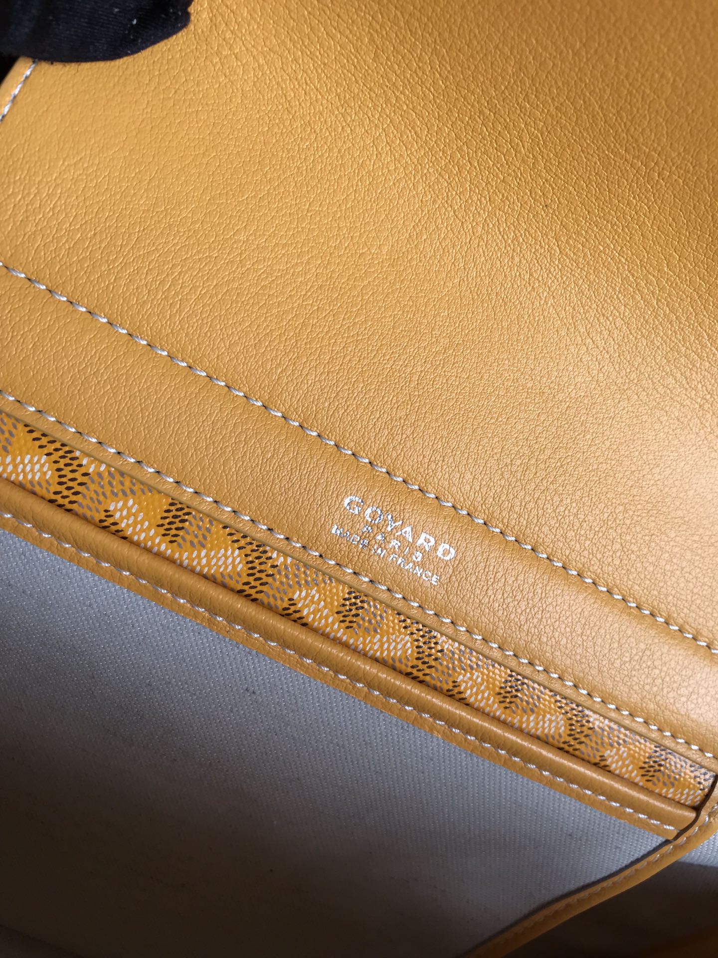 GOYA 26S ROUETTE PM TOTE BAG 30CM IN CARAMEL BROWN CANVAS AND CALFSKIN