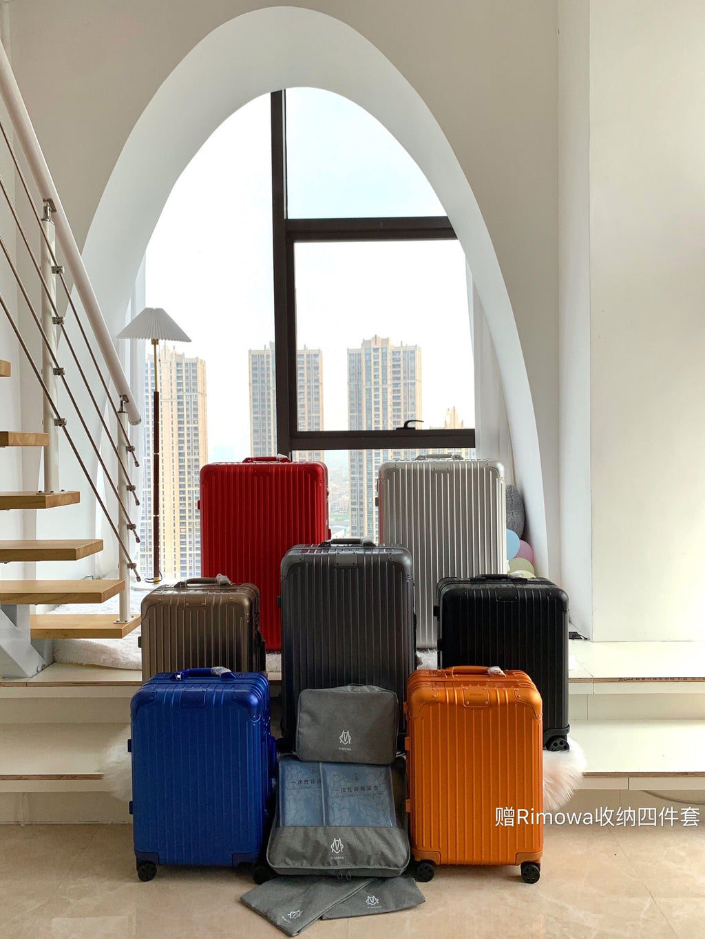 RIMOWA LUGGAGE IN SILVER 859642