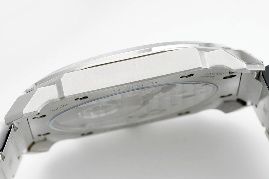 OCTO FINISSIMO AUTOMATIC STEEL CASE BLUE DIAL