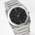 OCTO FINISSIMO AUTOMATIC STEEL CASE BLACK DIAL