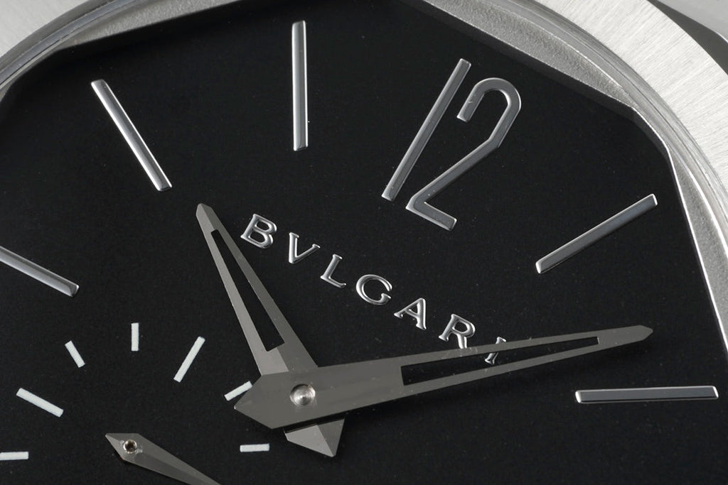 OCTO FINISSIMO AUTOMATIC STEEL CASE BLACK DIAL