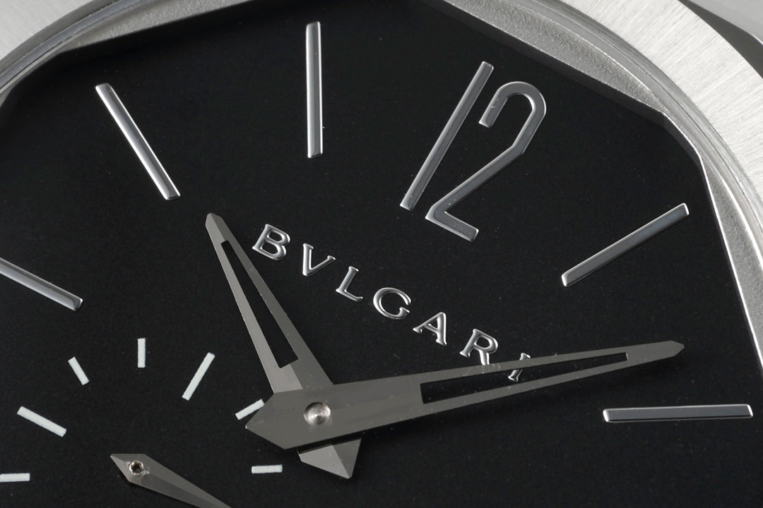 OCTO FINISSIMO AUTOMATIC STEEL CASE BLACK DIAL