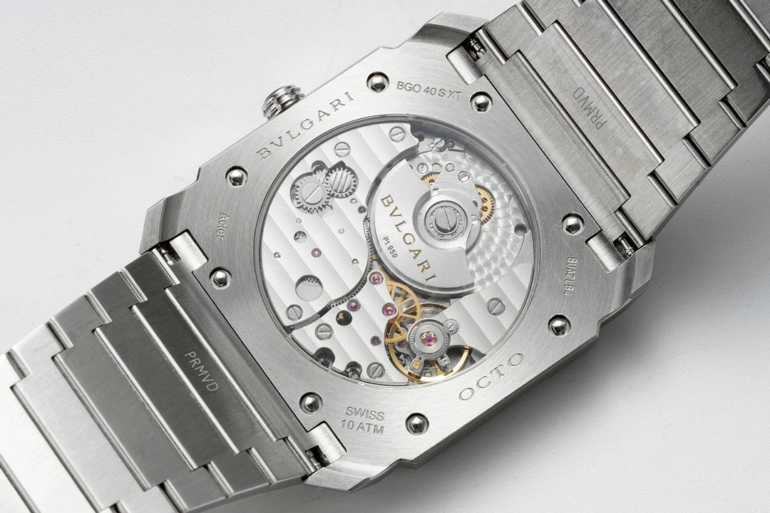 OCTO FINISSIMO AUTOMATIC STEEL CASE BLUE DIAL