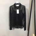 GUCCI 26S LONG SLEEVE MESH SHIRT 348
