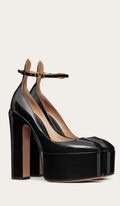 GARAVANI PLATFORM PUMPS IN MULTICOLOR CALFSKIN