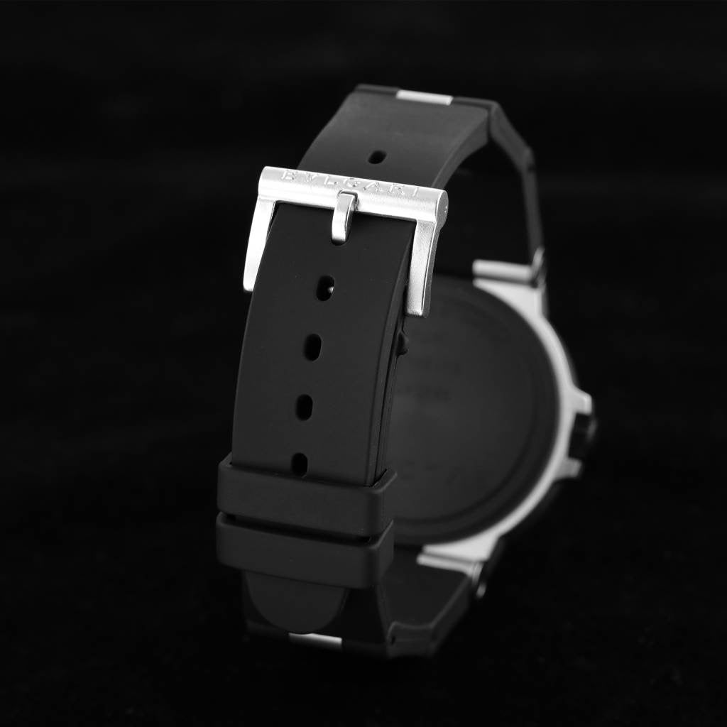 BVLGARI ALUMINIUM AUTOMATIC BLACK DIAL
