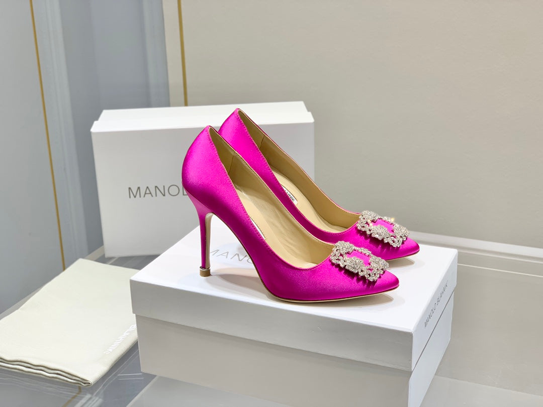 CLASSIC SNOWFLAKE IN PINK SILK MIX CALFSKIN