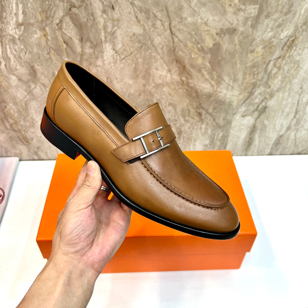 HM MONTEREY LOAFER TAWNY CALFSKIN