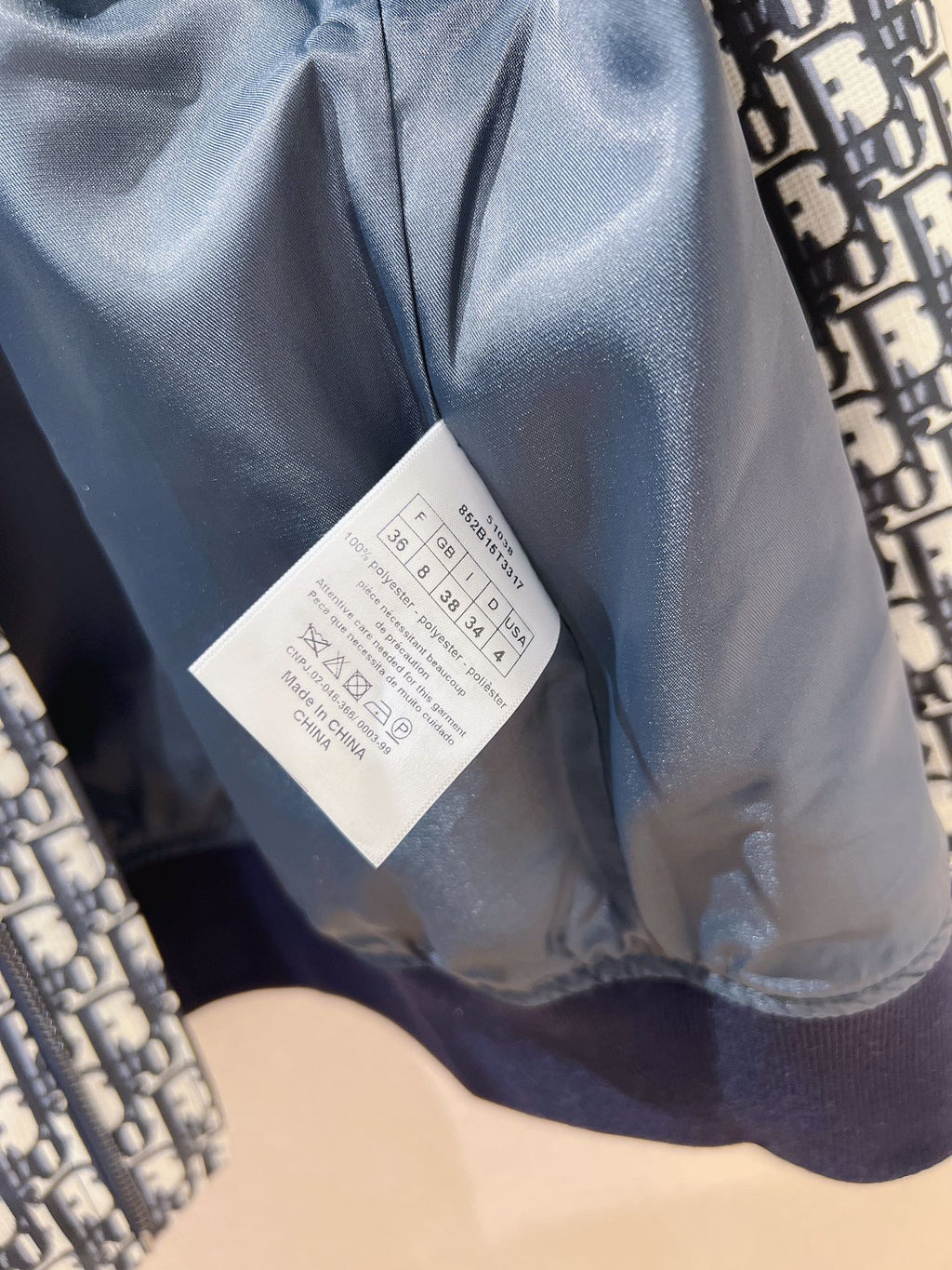 DIOR 25S VARSITY JACKET STYLE 004