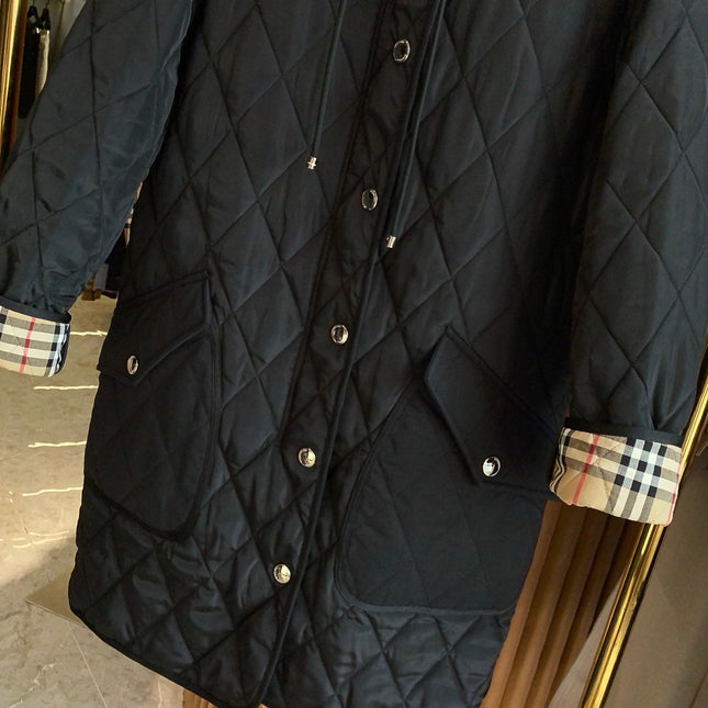 BURBERRY 25S LONG HOODED COAT 061