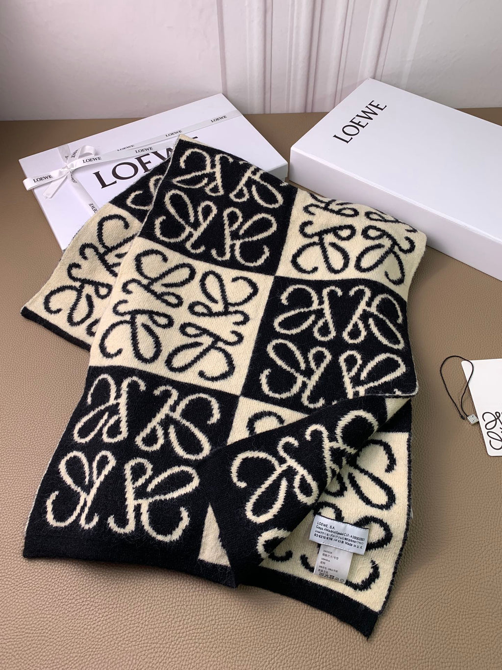 LOEWE 26S SCARF 190 IN CASHMERE 130196
