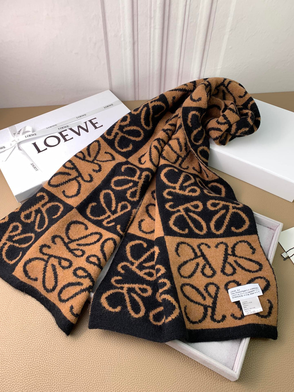 LOEWE 26S SCARF 190 IN CASHMERE 130194