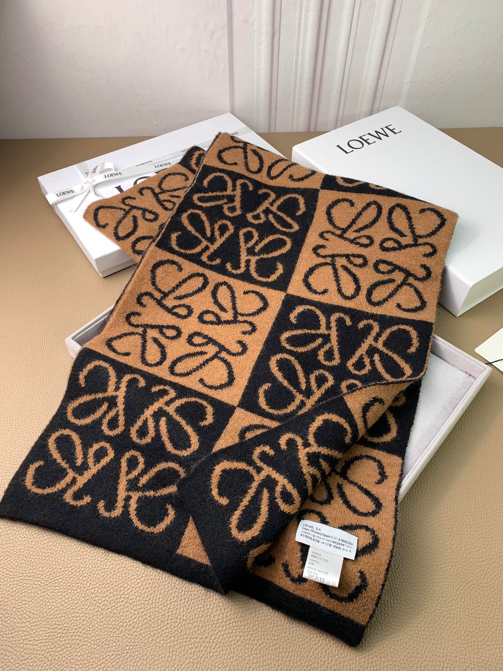 LOEWE 26S SCARF 190 IN CASHMERE 130194