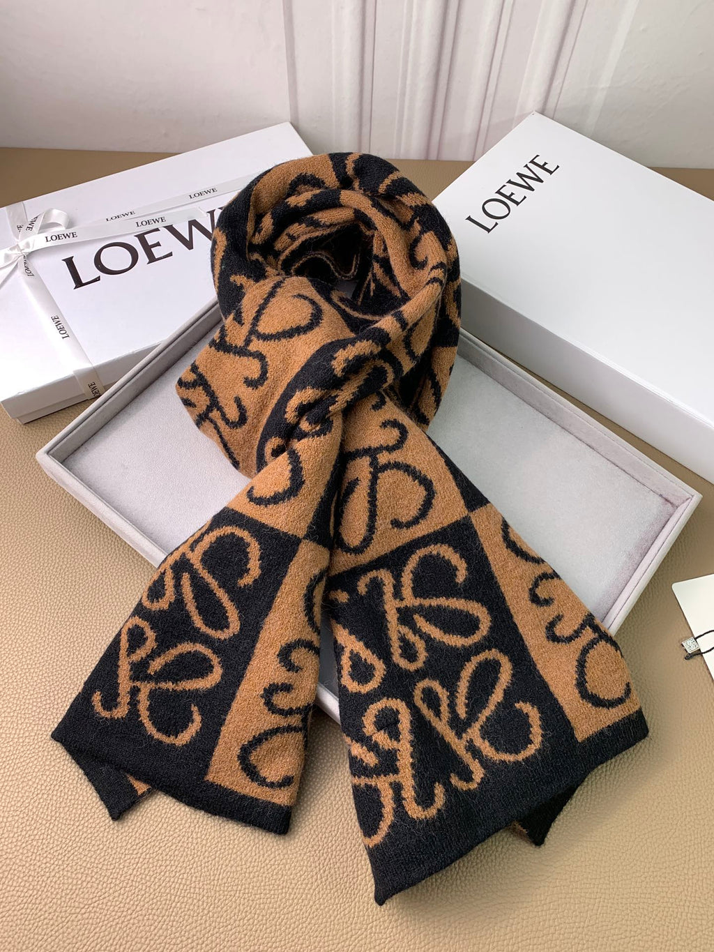 LOEWE 26S SCARF 190 IN CASHMERE 130194