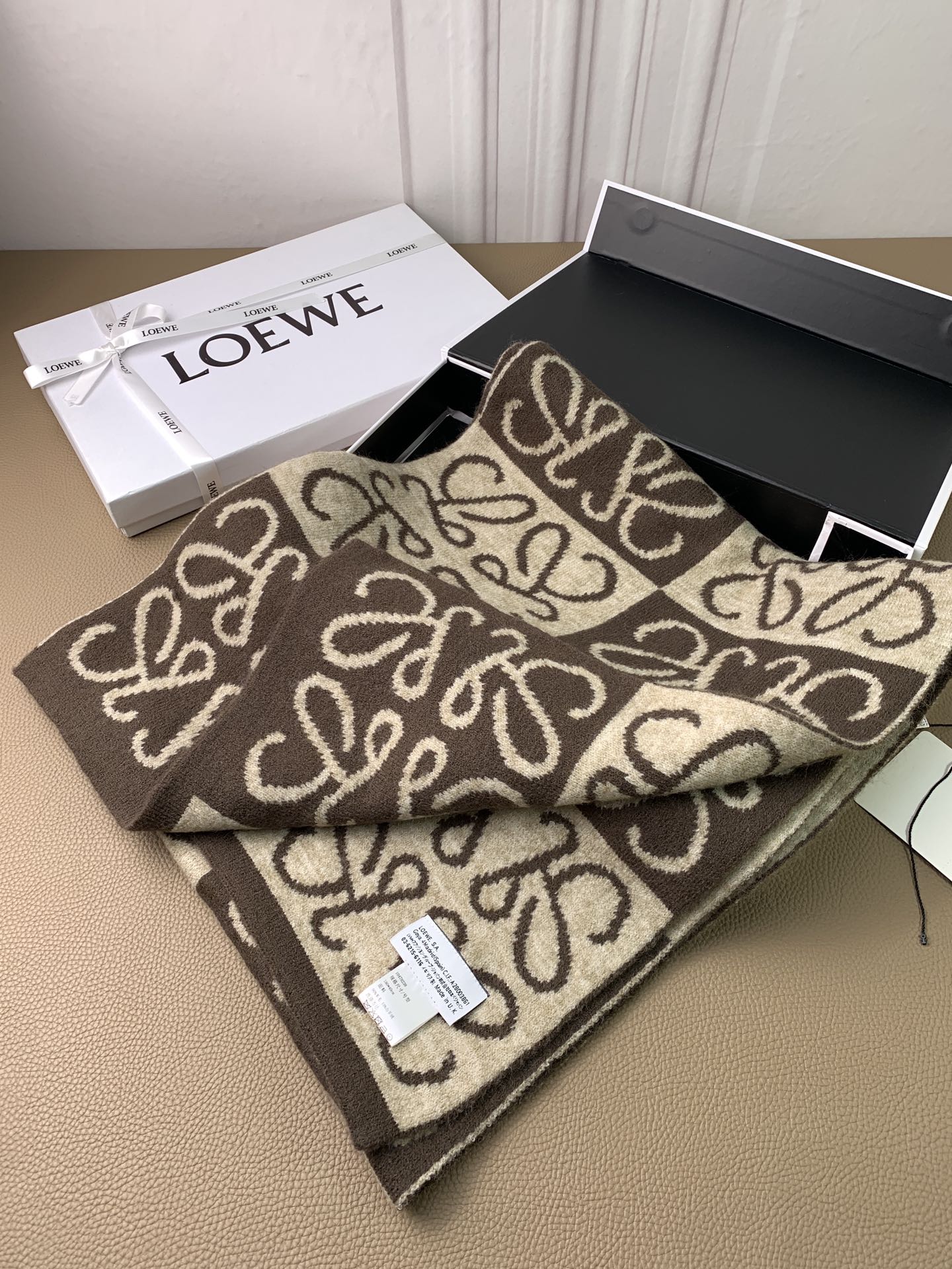 LOEWE 26S SCARF 190 IN CASHMERE 130195