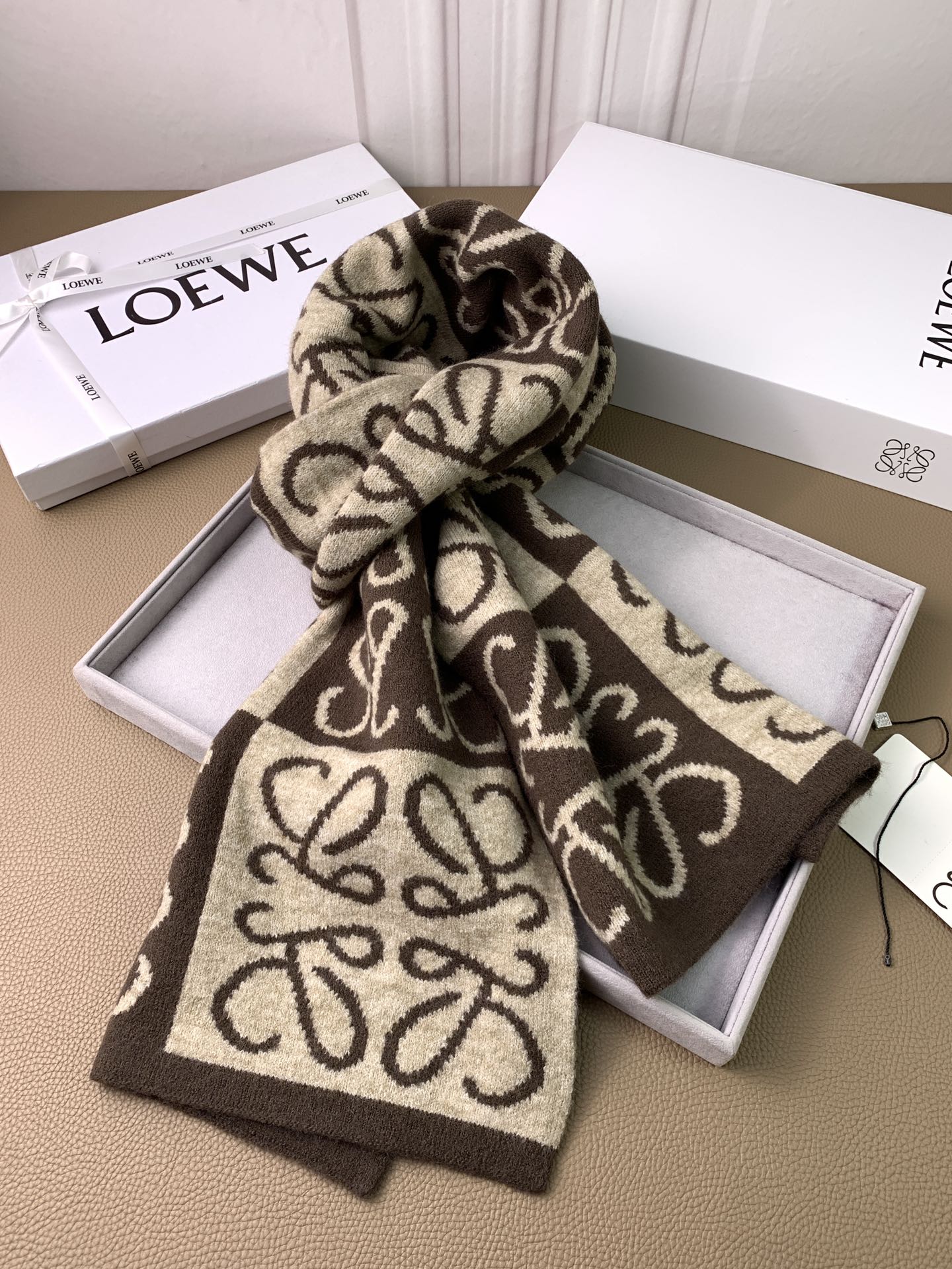 LOEWE 26S SCARF 190 IN CASHMERE 130195